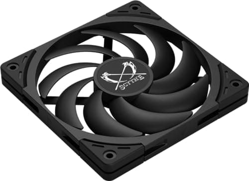 Scythe Wonder Tornado Slim 120mm Black PWM 34.31 CFM image
