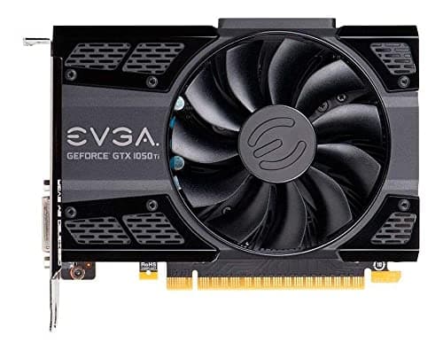 EVGA SC GAMING ACX 2.0 GeForce GTX 1050 Ti 4GB GDDR5 Black image