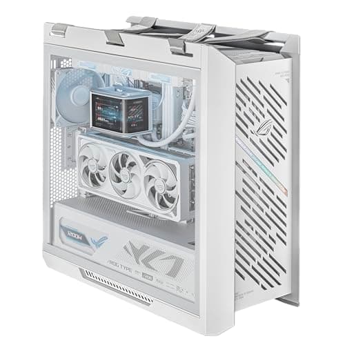 ASUS ROG Strix Helios II White Edition EATX mid-Tower Gaming PC case image