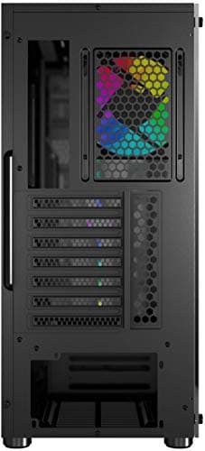 MSI MAG VAMPIRIC 010 ATX Mid Tower Black with Tempered Glass Side Panel and USB 3.2 Gen 1 Type-A, USB 2.0 Type-A image