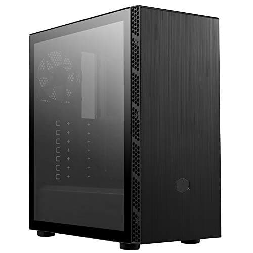 Cooler Master MasterBox MB600L V2 ATX Mid Tower Black Tempered Glass Side Panel, USB 3.2 Gen 1 Type-A image