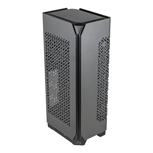 Cooler Master NCORE 100 MAX Mini-ITX Tower Silver Mesh Side Panel, 850W Power Supply image