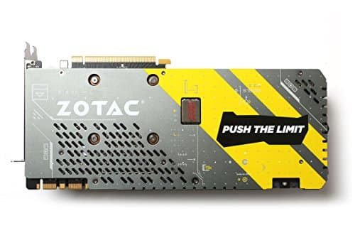 Zotac AMP Extreme GeForce GTX 1070 Ti 8GB GDDR5 Black/Yellow image