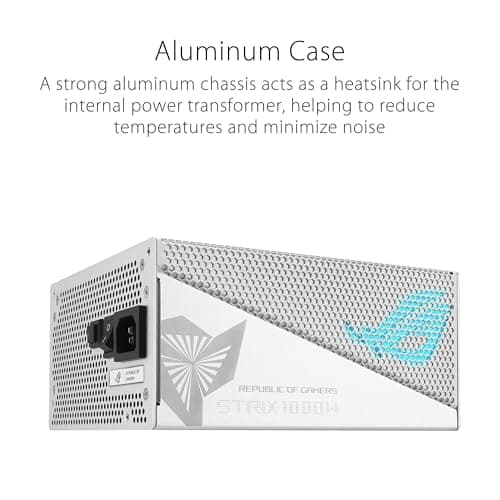 Asus ROG Strix Aura Edition White Aura Edition 1000W Fully Modular 80+ Gold image