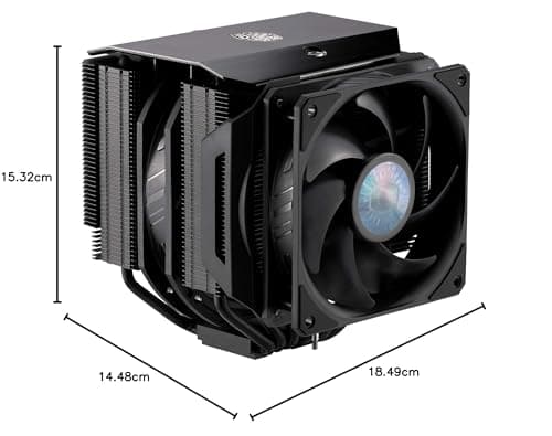 Cooler Master MasterAir MA624 Stealth 67 CFM Air 160mm Black image