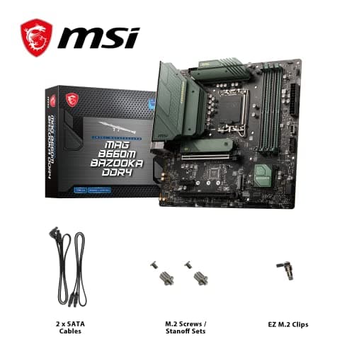 MSI B660M MAG BAZOOKA DDR4 Micro ATX image