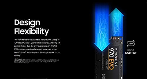 Samsung 970 Evo 2TB SSD M.2-2280 PCIe 3.0 X4 NVMe image
