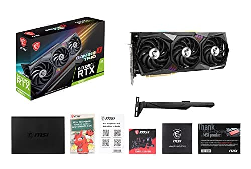 MSI GAMING X TRIO GeForce RTX 3070 Ti 8GB GDDR6X Black / Silver image