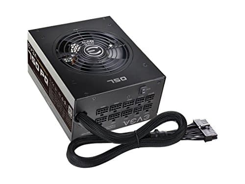 EVGA Supernova 750 PQ, 80+ Platinum 750W, Semi Modular, EVGA ECO Mode, 10 Year Warranty, Power Supply 210-PQ-0750-X1 image