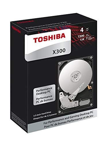 Toshiba X300 4TB HDD 3.5" 7200RPM SATA image