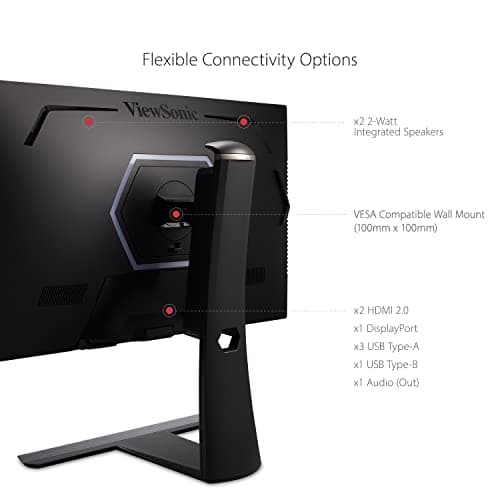 ViewSonic ELITE XG251G 25" 1080p 360Hz IPS Monitor image