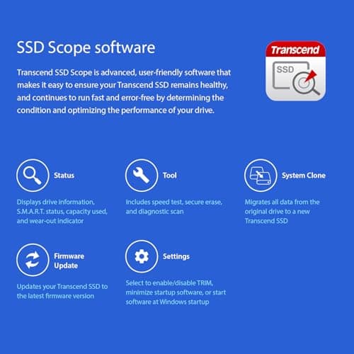 Transcend TS120GSSD220S 120GB SSD 2.5" SATA image