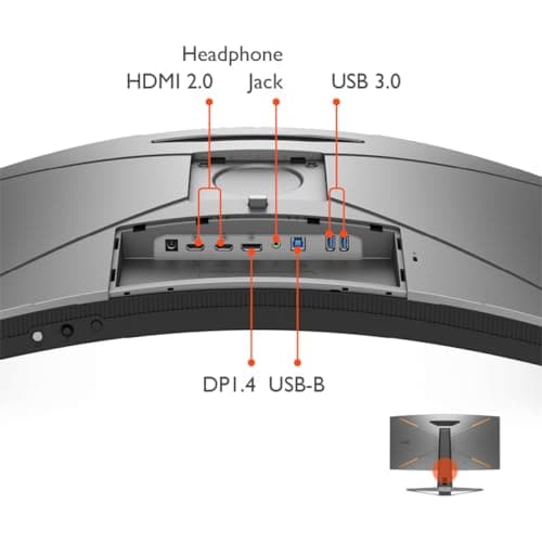 BenQ Mobiuz EX3410R 34" 1440p 144Hz VA Curved Monitor image