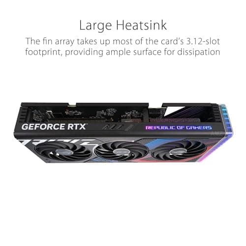 Asus ROG STRIX GAMING OC GeForce RTX 4070 SUPER 12GB GDDR6X Black image
