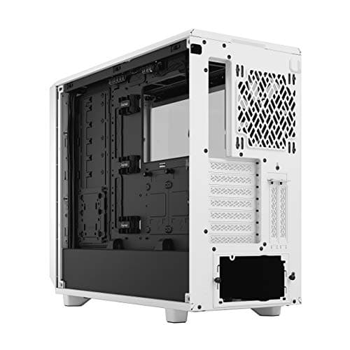 Fractal Design Meshify 2 ATX Mid Tower White / Black with Tempered Glass Side Panel and USB 3.2 Gen 2 Type-C, USB 3.2 Gen 1 Type-A image