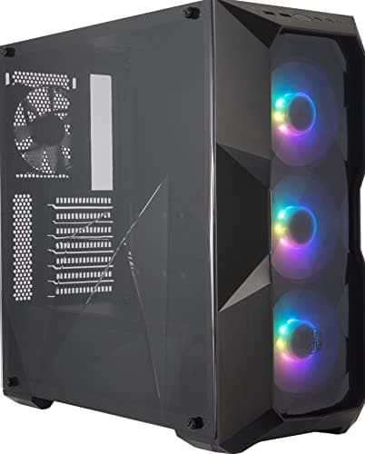 Cooler Master MasterBox TD500 ARGB ATX Mid Tower Black Tempered Glass image