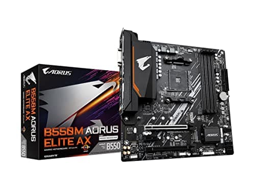 Gigabyte B550M AORUS ELITE AX DDR4 Micro ATX image