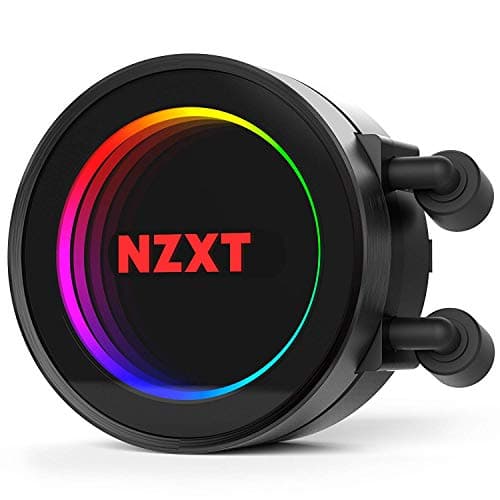 NZXT Kraken X52 240mm - All-In-One RGB CPU Liquid Cooler - CAM-Powered - Infinity Mirror Design - Performance Engineered Pump - Reinforced Extended Tubing - Aer P120mm Radiator Fan (2 Included) image