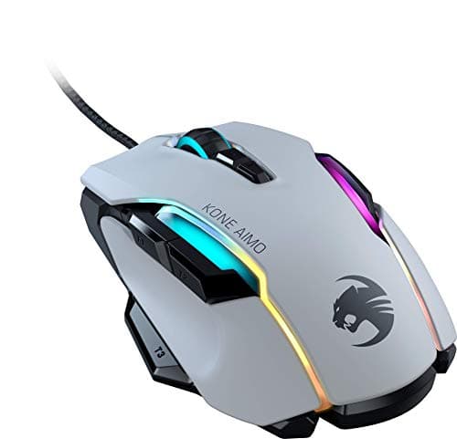 ROCCAT Kone AIMO Remastered White Wired Optical Gaming Mouse image