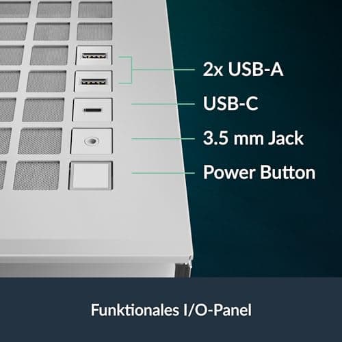 ARCTIC Xtender VG ATX Mid Tower White Tempered Glass image