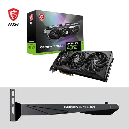 MSI GAMING SLIM GeForce RTX 4060 Ti 16GB GDDR6 White image