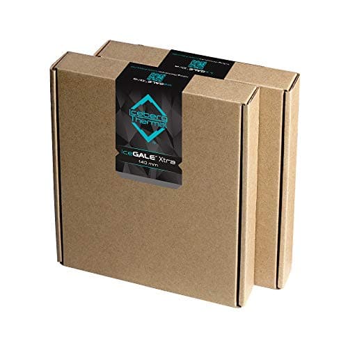 Iceberg Thermal IceGALE Xtra 140mm Gray PWM 169 CFM 2-Pack image