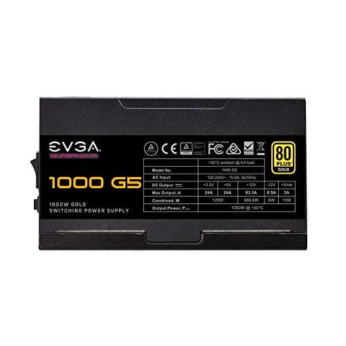 EVGA SuperNOVA 1000 G5 1000W 80+ Gold Fully Modular image