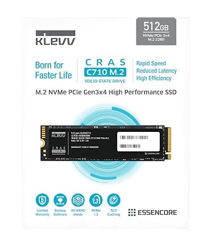 Klevv CRAS C710 512GB SSD M.2-2280 PCIe 3.0 NVMe image