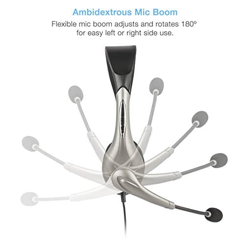 Cyber Acoustics AC-840 Closed-Back Headphones image