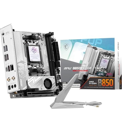 MSI B850 MPG B850I EDGE TI WIFI AM5 DDR5 Mini ITX image