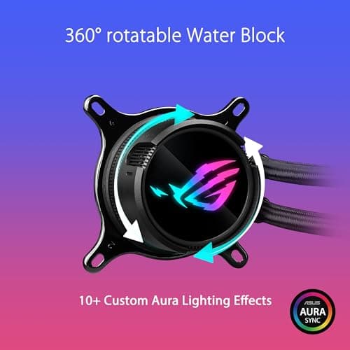 Asus ROG STRIX LC III Water 360mm Black 70.38 CFM image