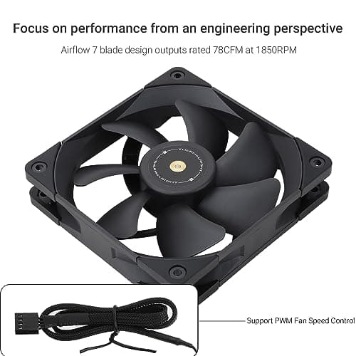 Thermalright TL-E12B EXTREM 120mm Black PWM 78 CFM image