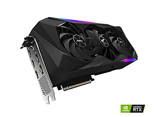 Gigabyte AORUS MASTER GeForce RTX 3070 Ti 8GB GDDR6X Black image