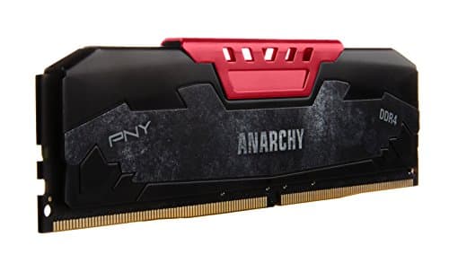 PNY Anarchy Black / Red DDR4-2133 CL15 4GB (1x4GB) image
