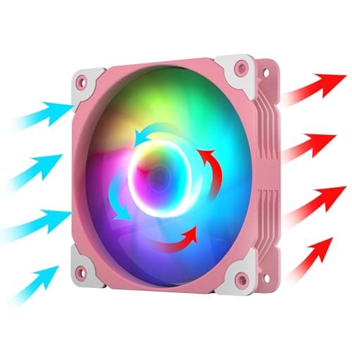 Vetroo ARGB120 120mm Pink PWM RGB 3-Pack image