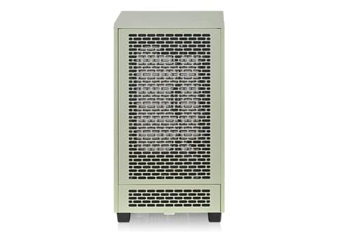 Thermaltake The Tower 200 Mini-ITX Tower Beige Tempered Glass Side Panel, USB 3.2 Gen 2 Type-C Front Panel image
