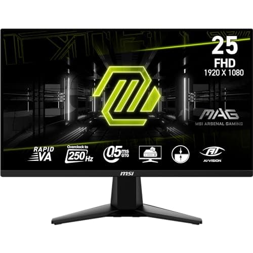MSI MAG 255XFV 24.5" 1080p 250Hz VA Monitor image