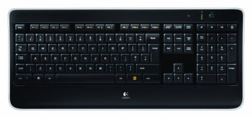 Logitech K800 Wireless Illuminated Keyboard - Backlit Keyboard, Fast-Charging, Dropout-Free 2.4GHz Connection main image