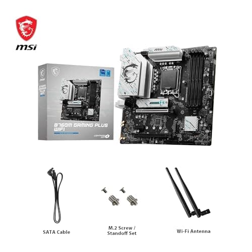 MSI B760M GAMING PLUS WIFI DDR5 Micro ATX image