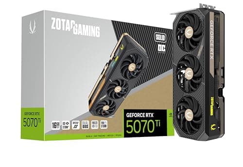 Zotac GeForce RTX 5070 Ti GAMING SOLID OC Black / Copper 16GB GDDR7 image