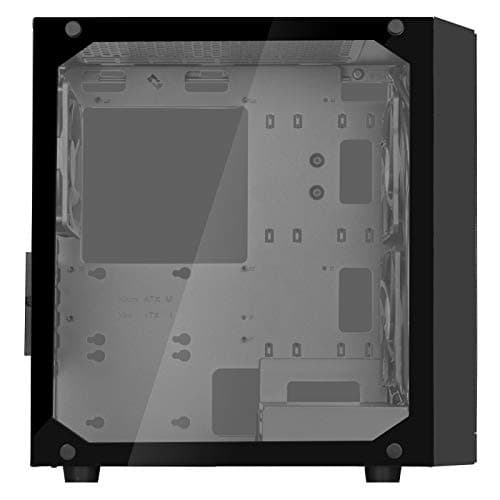 Silverstone PS15 PRO MicroATX Mid Tower Black Tempered Glass Side Panel image