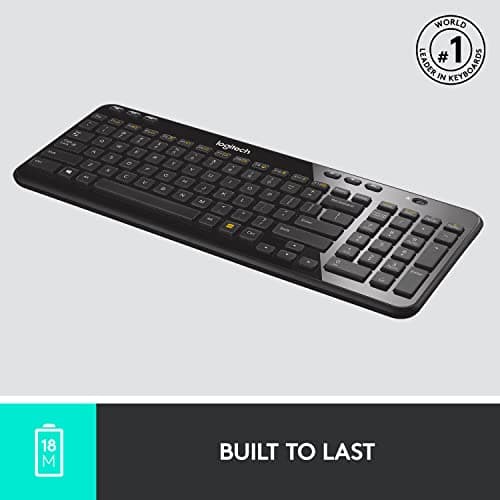 Logitech K360 Wireless Slim Keyboard image