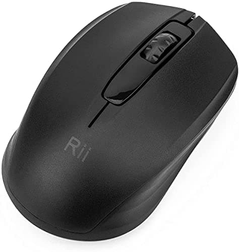 Rii Wireless Mouse 1000DPI for PC, Laptop, Windows,Included Wireless USB dongle image
