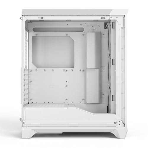 Fractal Design Meshify 3 ATX Mid Tower White with Tempered Glass Side Panel and USB 3.2 Gen 2x2 Type-C USB 3.2 Gen 1 Type-A image