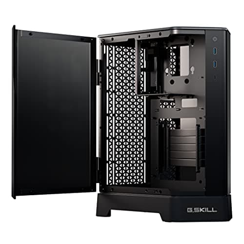 G.Skill Z5i Mini-ITX Tower Black with Tempered Glass Side Panel and USB 3.2 Gen 2 Type-C, USB 3.2 Gen 1 Type-A image