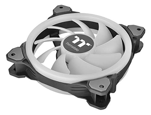 Thermaltake Riing Trio 12 TT Premium Edition 120mm Black RGB PWM 3-Pack image