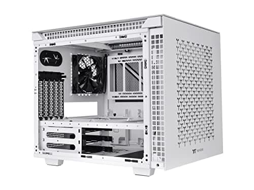 Thermaltake Divider 200 TG Air MicroATX Mini Tower Snow Tempered Glass image