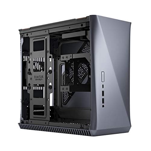 Fractal Design Era ITX Mini Tower Case (Titanium Gray with Walnut) image