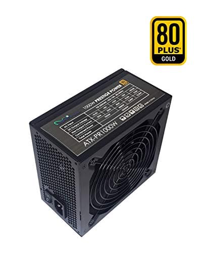 Apevia Prestige Black ATX 1000W Non-Modular 80+ Gold Certified image