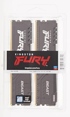 Kingston FURY Beast Black / Silver DDR4-3200 CL16 64GB (2x32GB) image
